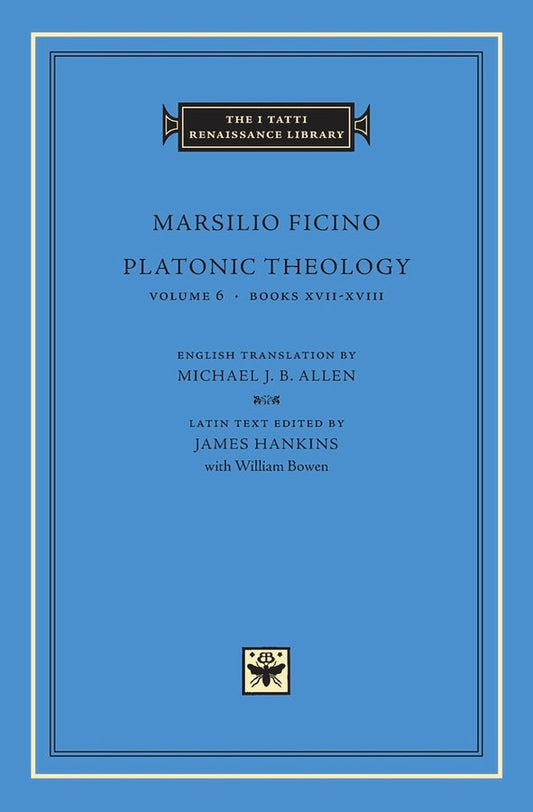 Platonic Theology, Volume 6