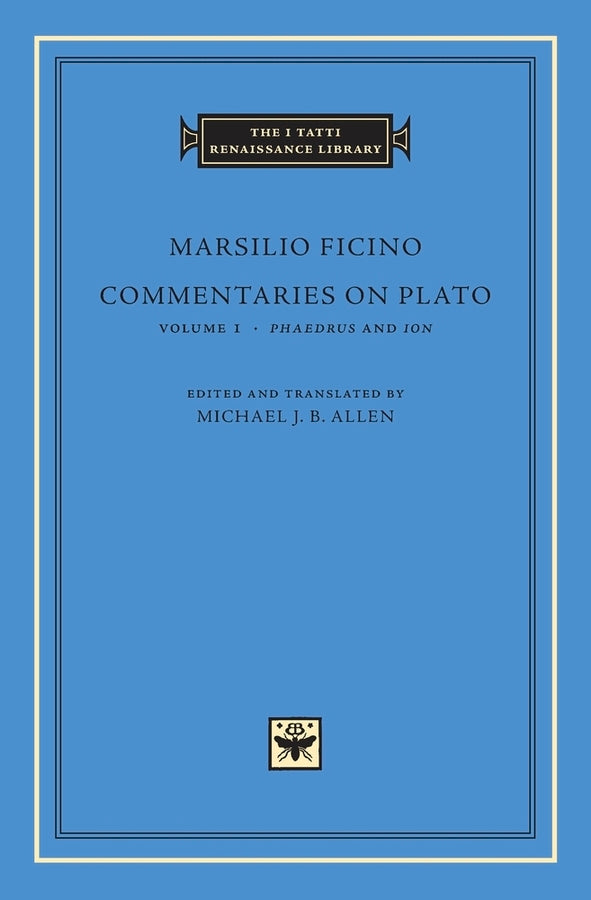 Commentaries on Plato, Volume 1
