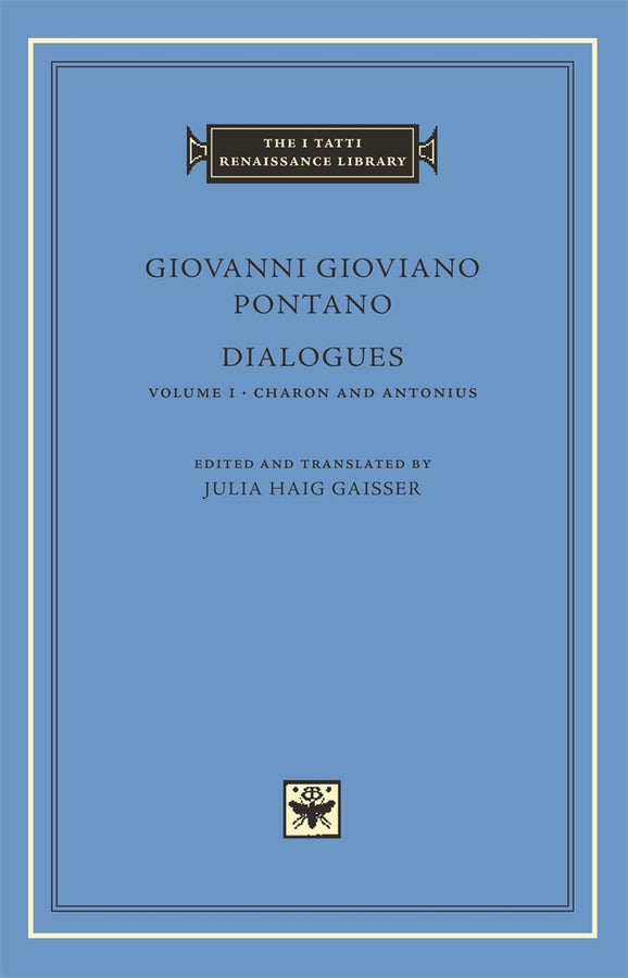 The I Tatti Renaissance Library cover