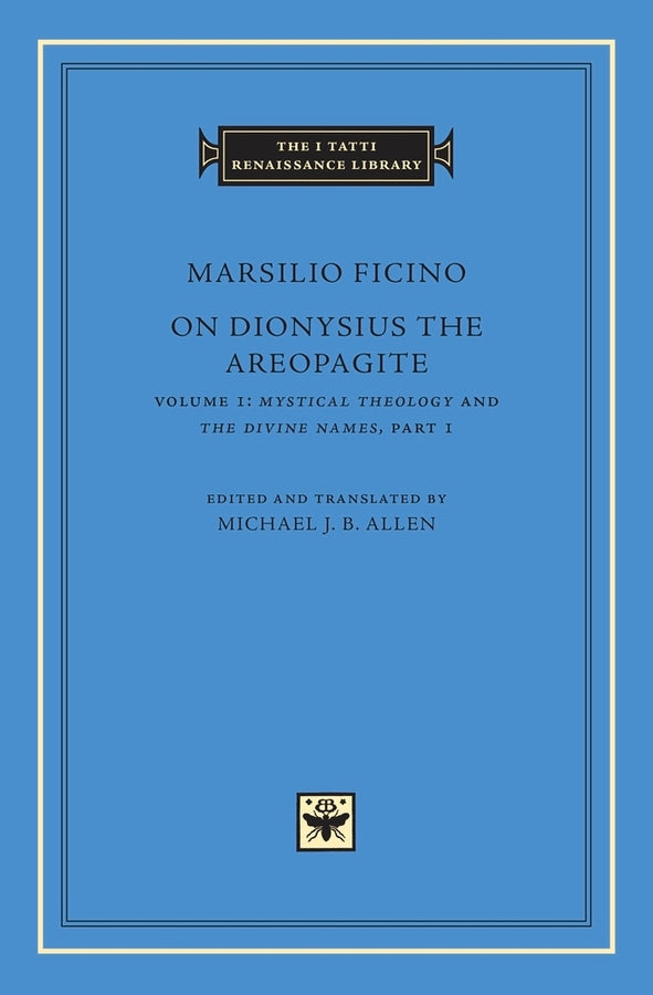 The I Tatti Renaissance Library cover