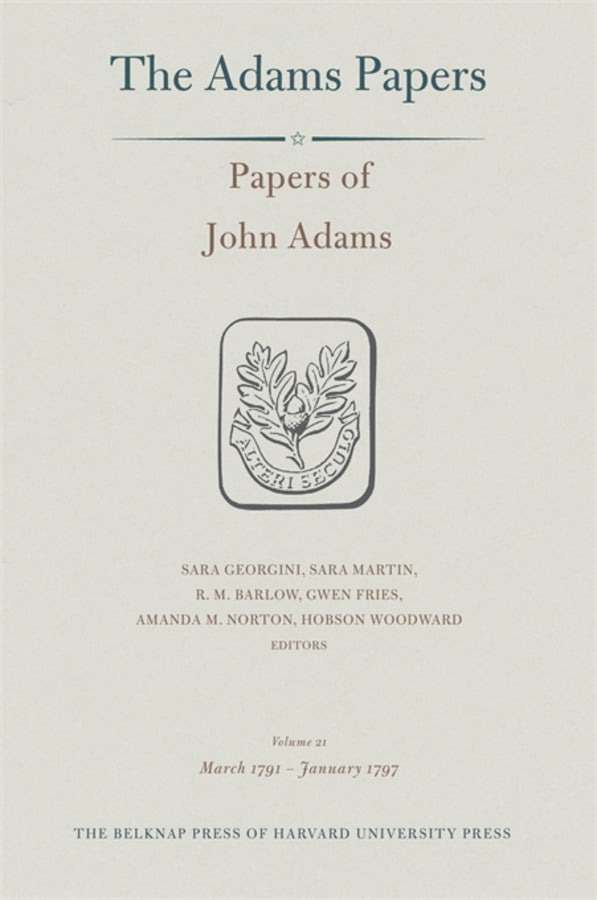 Adams Papers -   I Diaries cover
