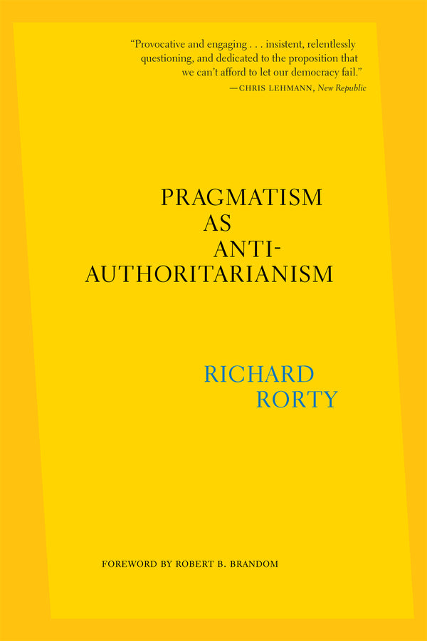 Pragmatism as Anti-Authoritarianism cover