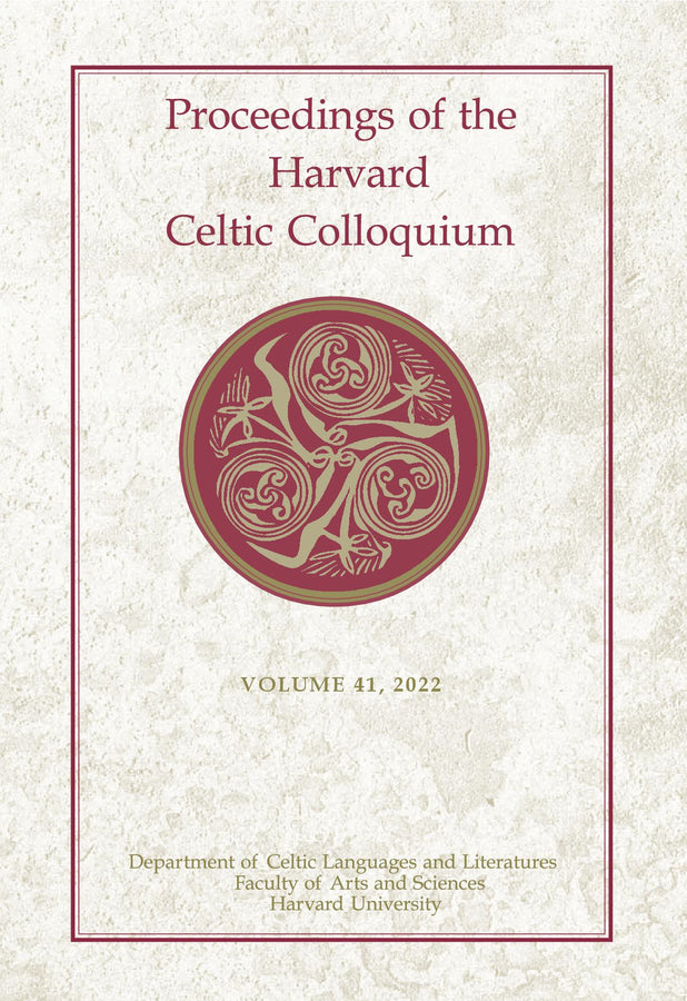 Proceedings of the Harvard Celtic Colloquium cover