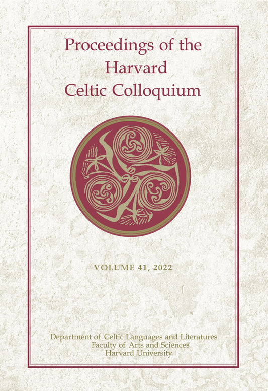 Proceedings of the Harvard Celtic Colloquium cover