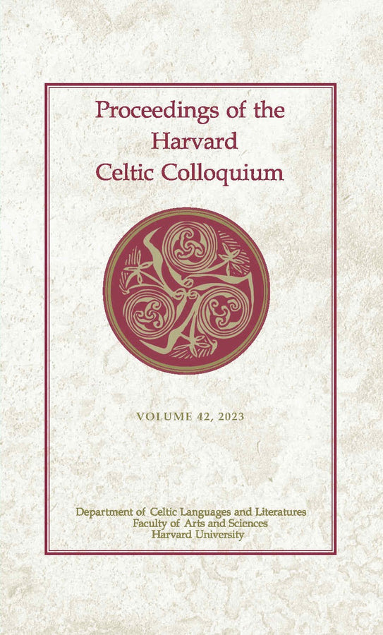 Proceedings of the Harvard Celtic Colloquium cover