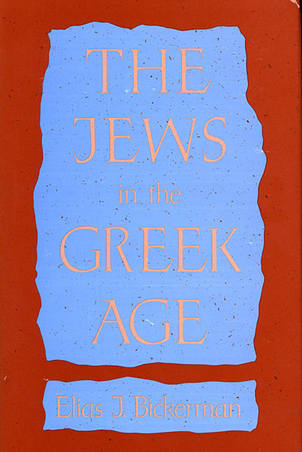The Jews in the Greek Age cover