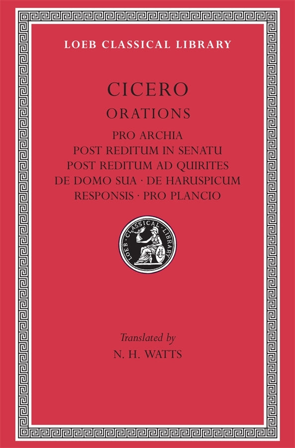 Loeb Classical Library cover