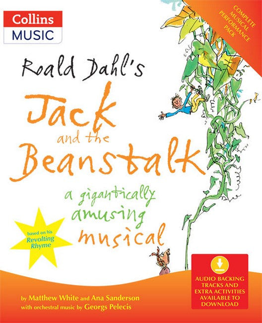 Roald Dahl's Jack and the Beanstalk (BOOK + DOWNLOAD) cover