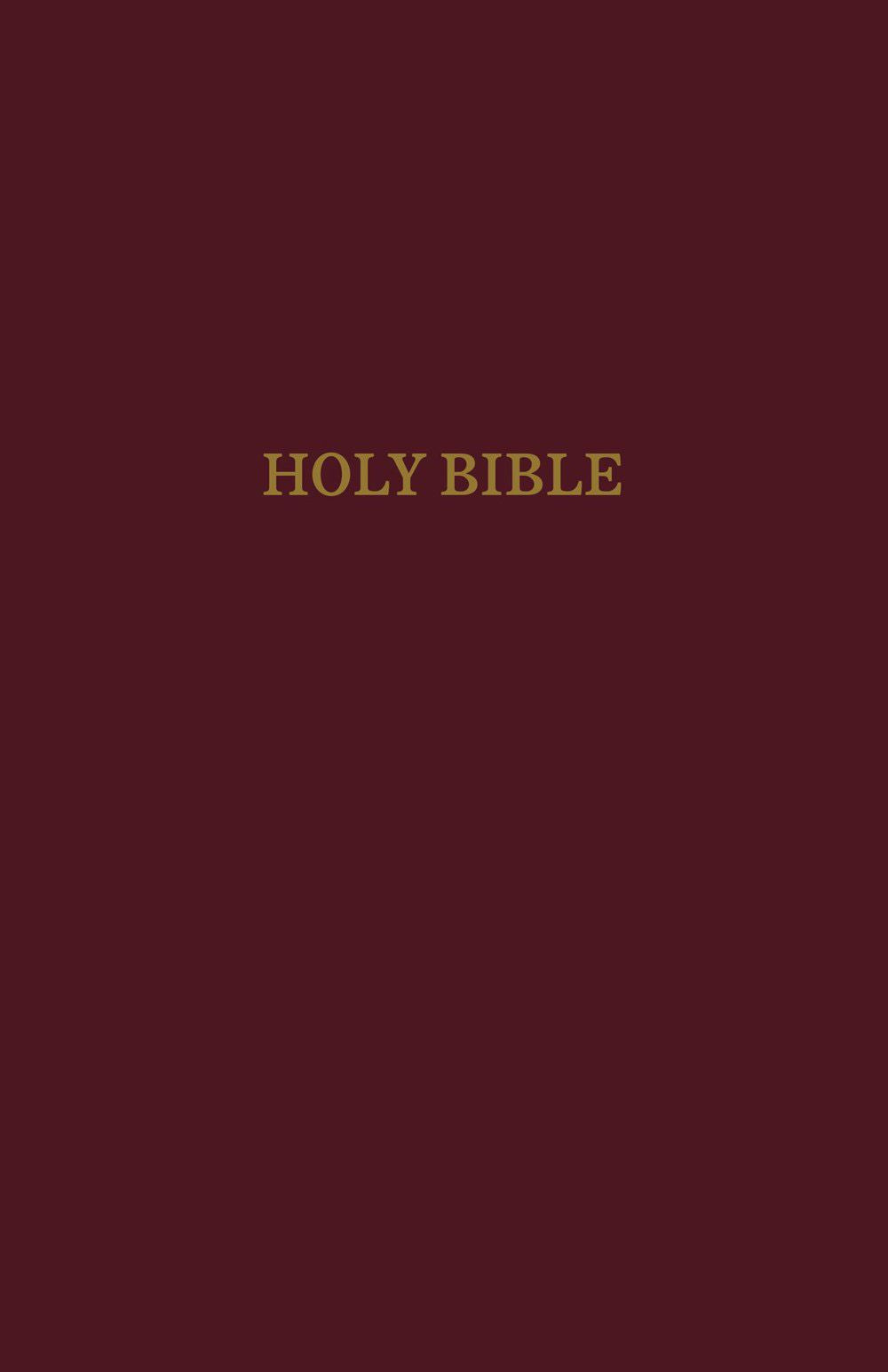 KJV Gift And Award Bible, Red Letter Edition [Burgundy]