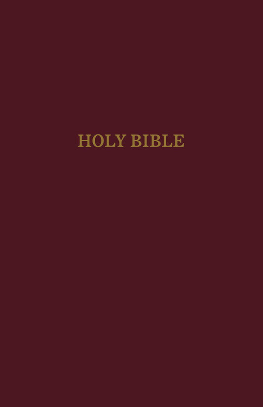 KJV Gift And Award Bible, Red Letter Edition [Burgundy]
