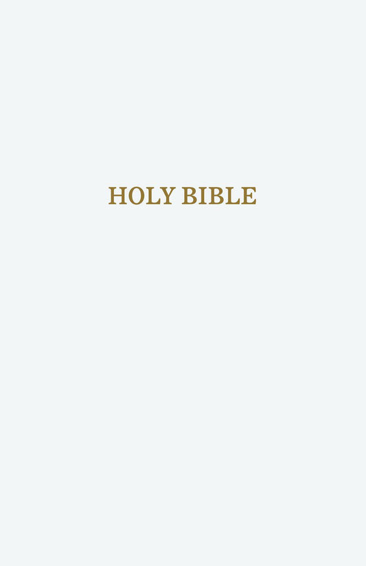 KJV Gift And Award Bible, Red Letter Edition [White]