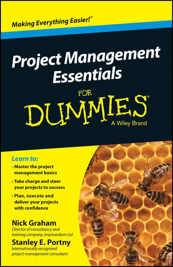 Project Management Essentials For Dummies, Australian and New Zealand Edition cover