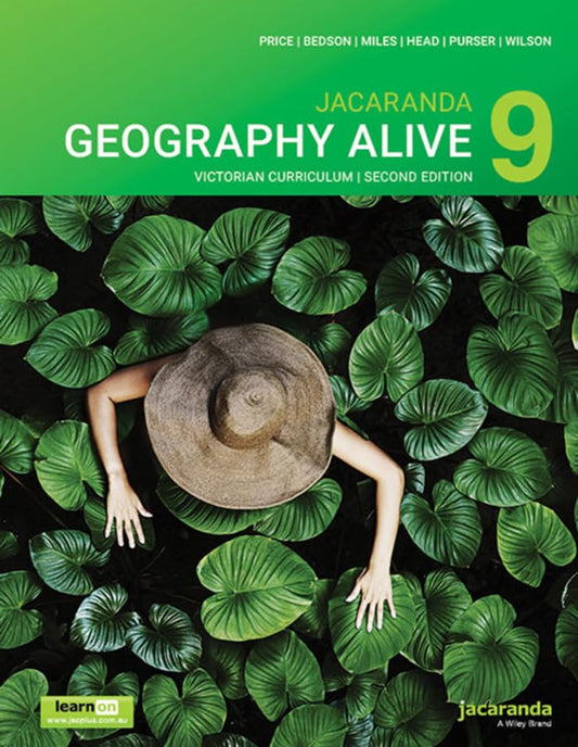 Jacaranda Geography Alive 9 Victorian Curriculum, learnON & Print
