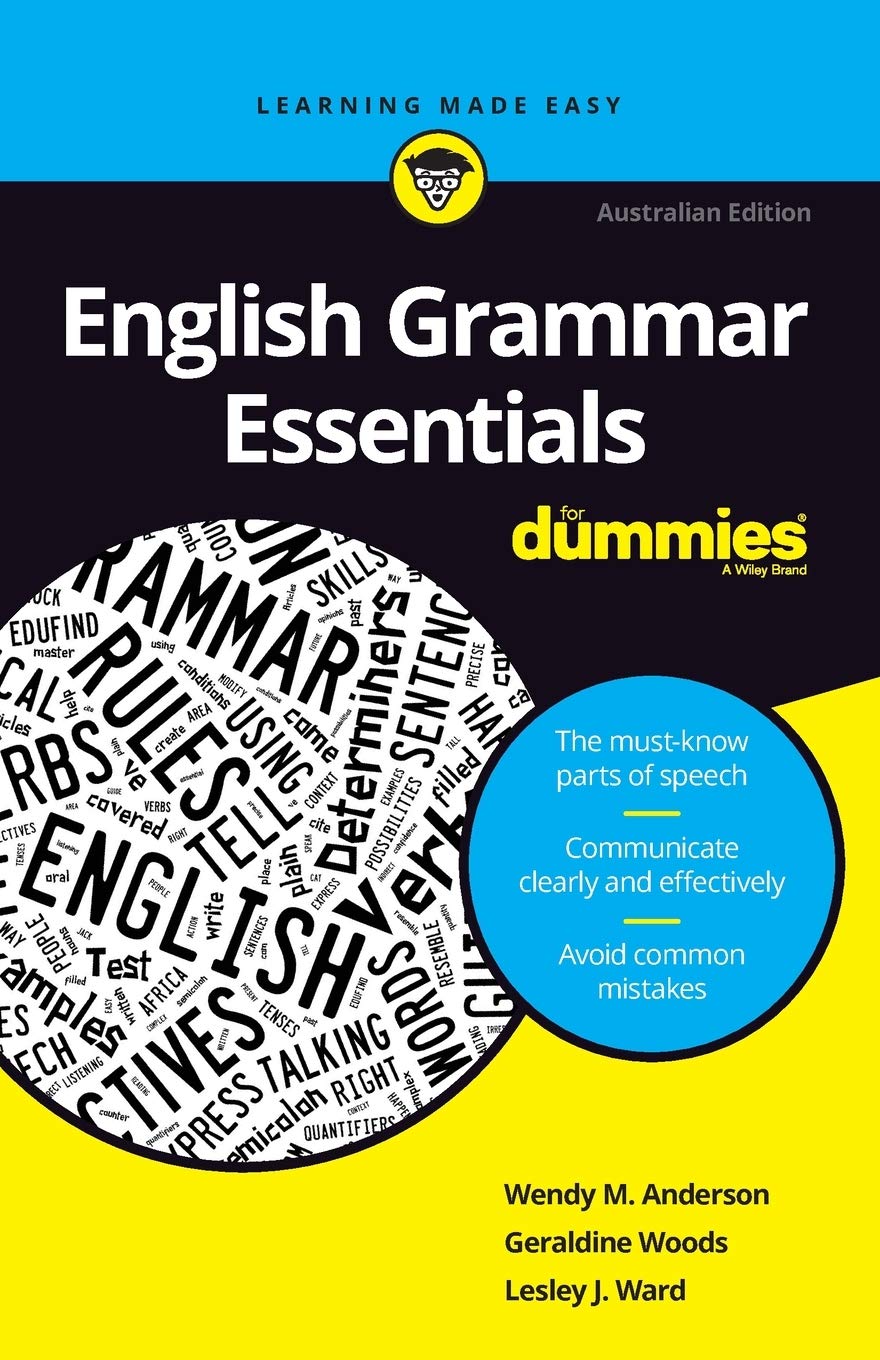 English Grammar Essentials For Dummies cover