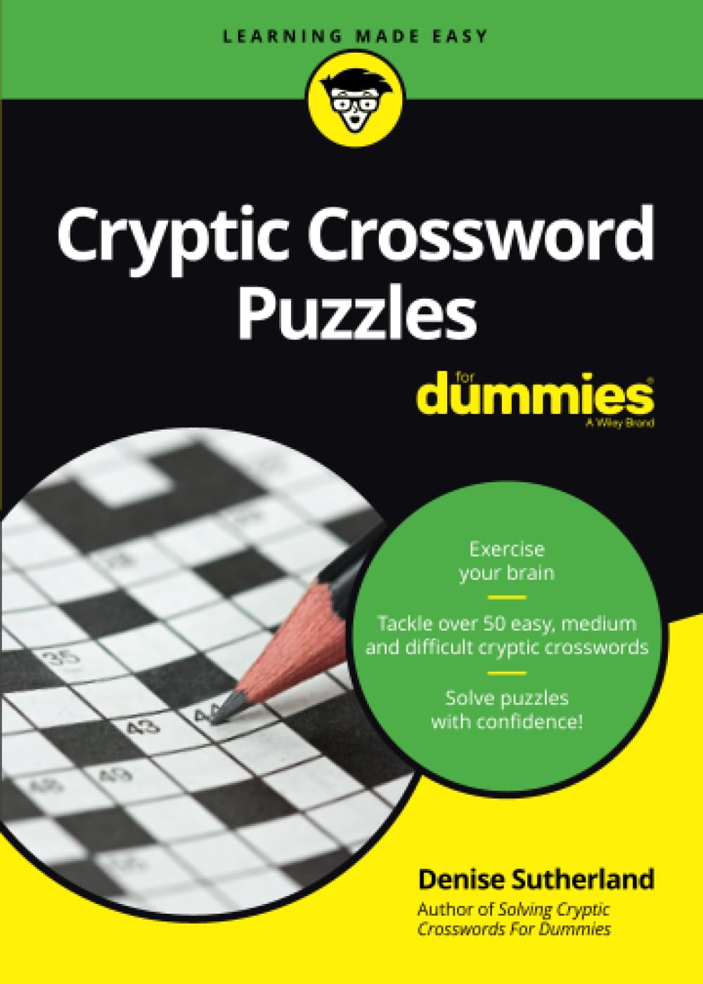 Cryptic Crossword Puzzles For Dummies cover