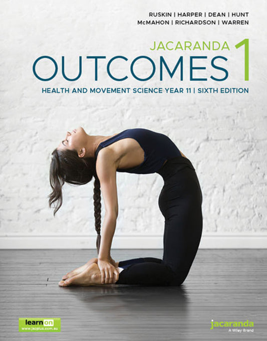 Jacaranda Outcomes 1 Health and Movement Sciences Preliminary Course, 6e learnON & Print