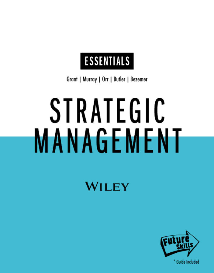 Strategic Management, Essentials Edition cover