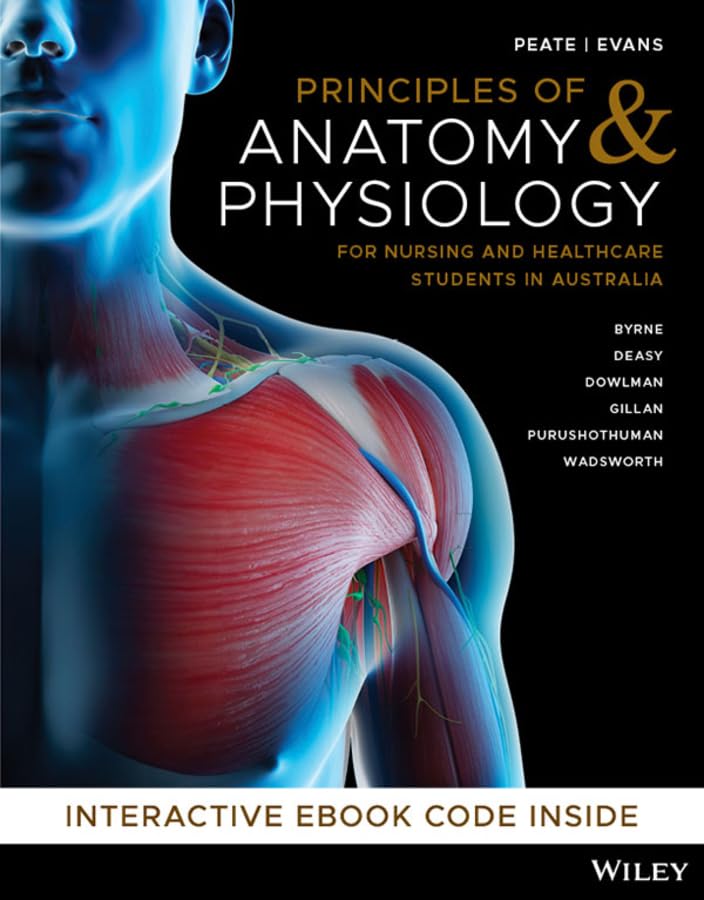 Principles of Anatomy and Physiology for Nursing and Healthcare Students in Australia, 1st Edition cover