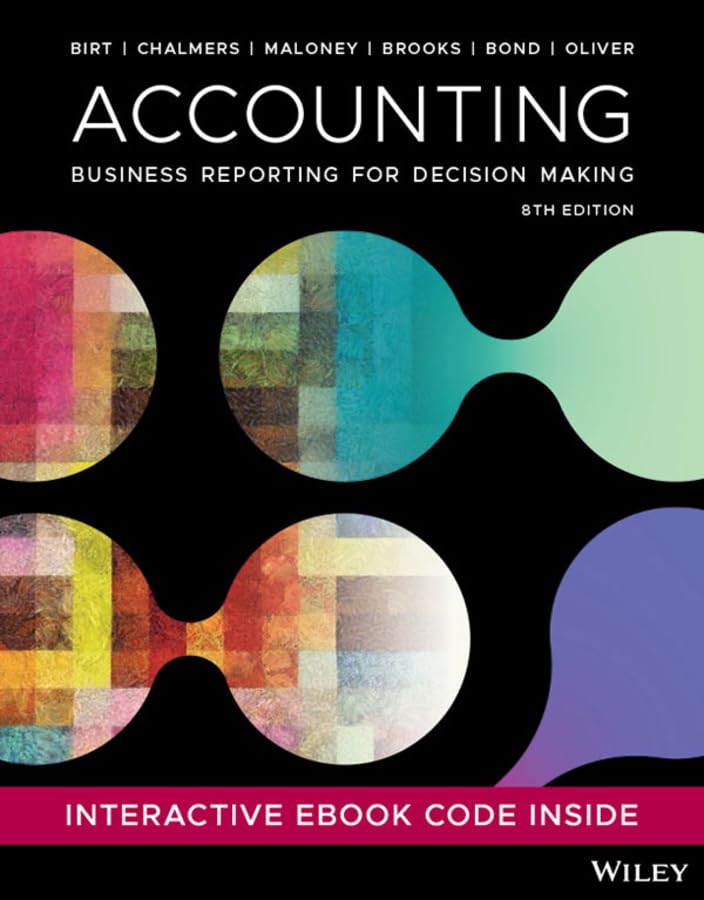 Accounting: Business Reporting for Decision Making cover