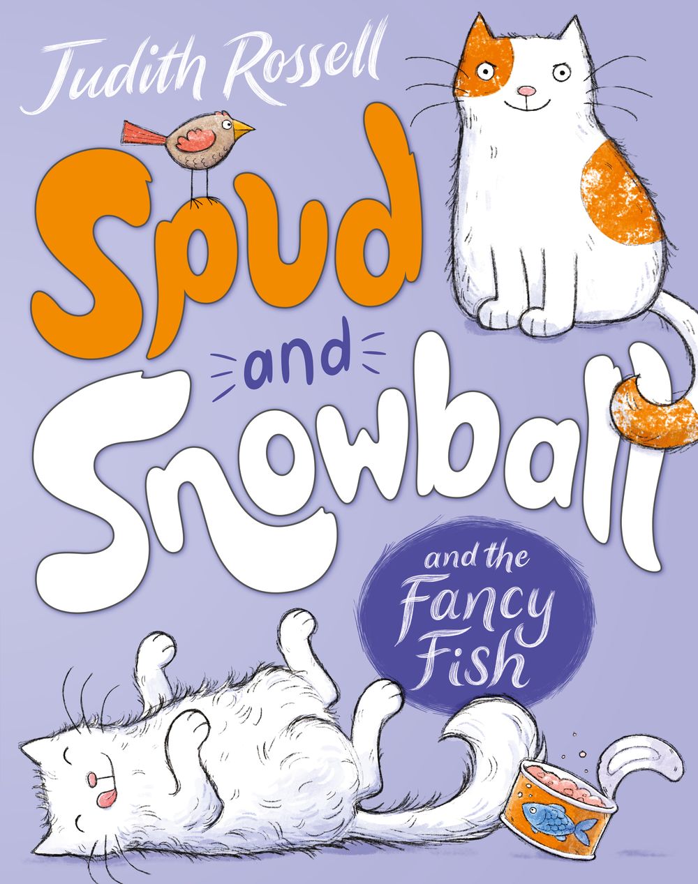 Spud and Snowball and the Fancy Fish (Spud and Snowball, #1): A hilarious illustrated fiction book for emerging readers and cat lovers, new in 2025!