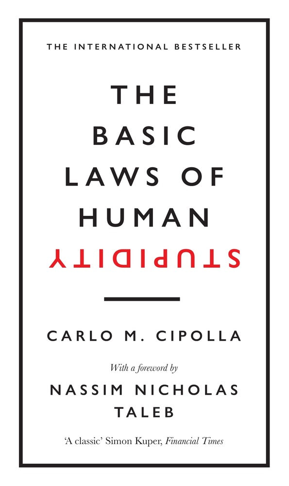 The Basic Laws of Human Stupidity book cover