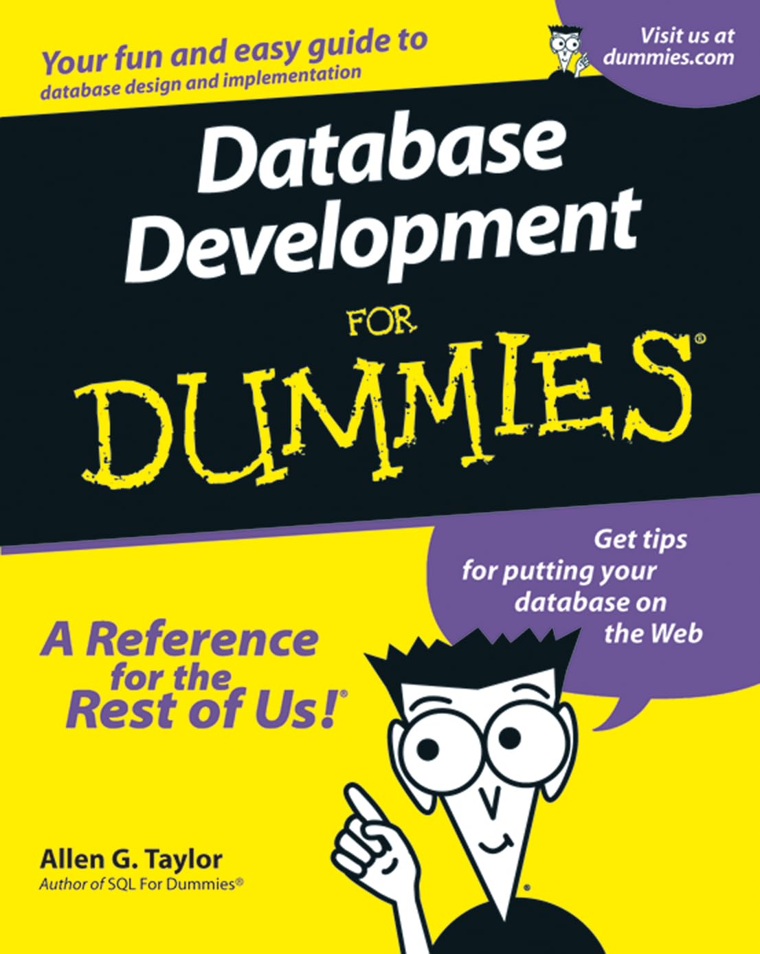 Database Development For Dummies cover