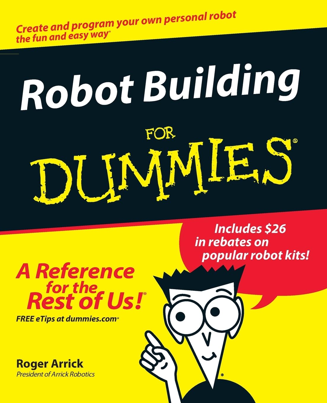 Robot Building For Dummies cover