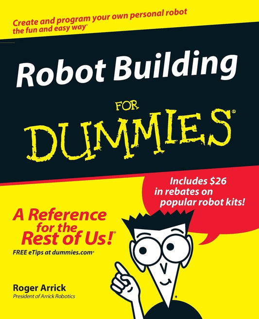 Robot Building For Dummies cover
