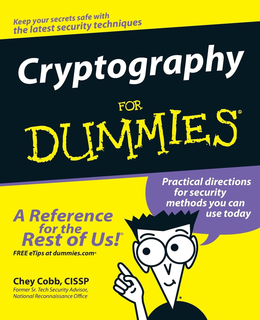 Cryptography For Dummies cover