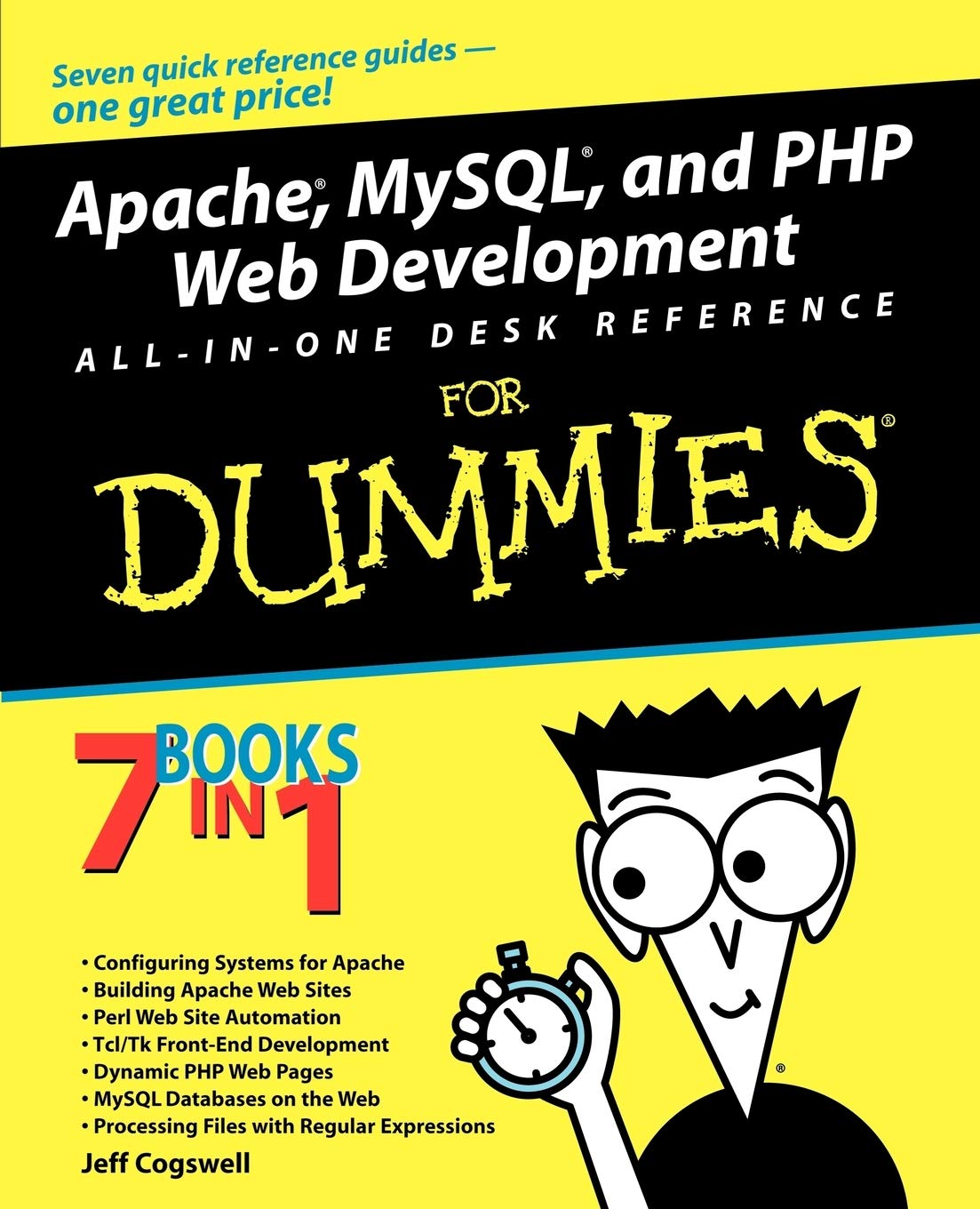 Apache, MySQL, and PHP Web Development All-in-One Desk Reference For Dummies cover