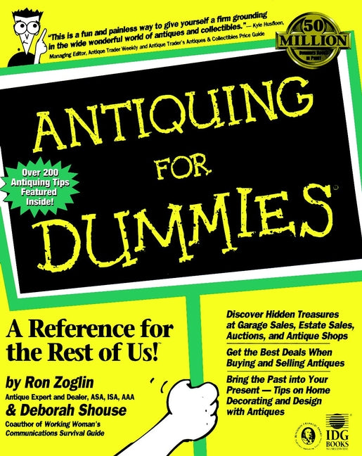 Antiquing For Dummies cover
