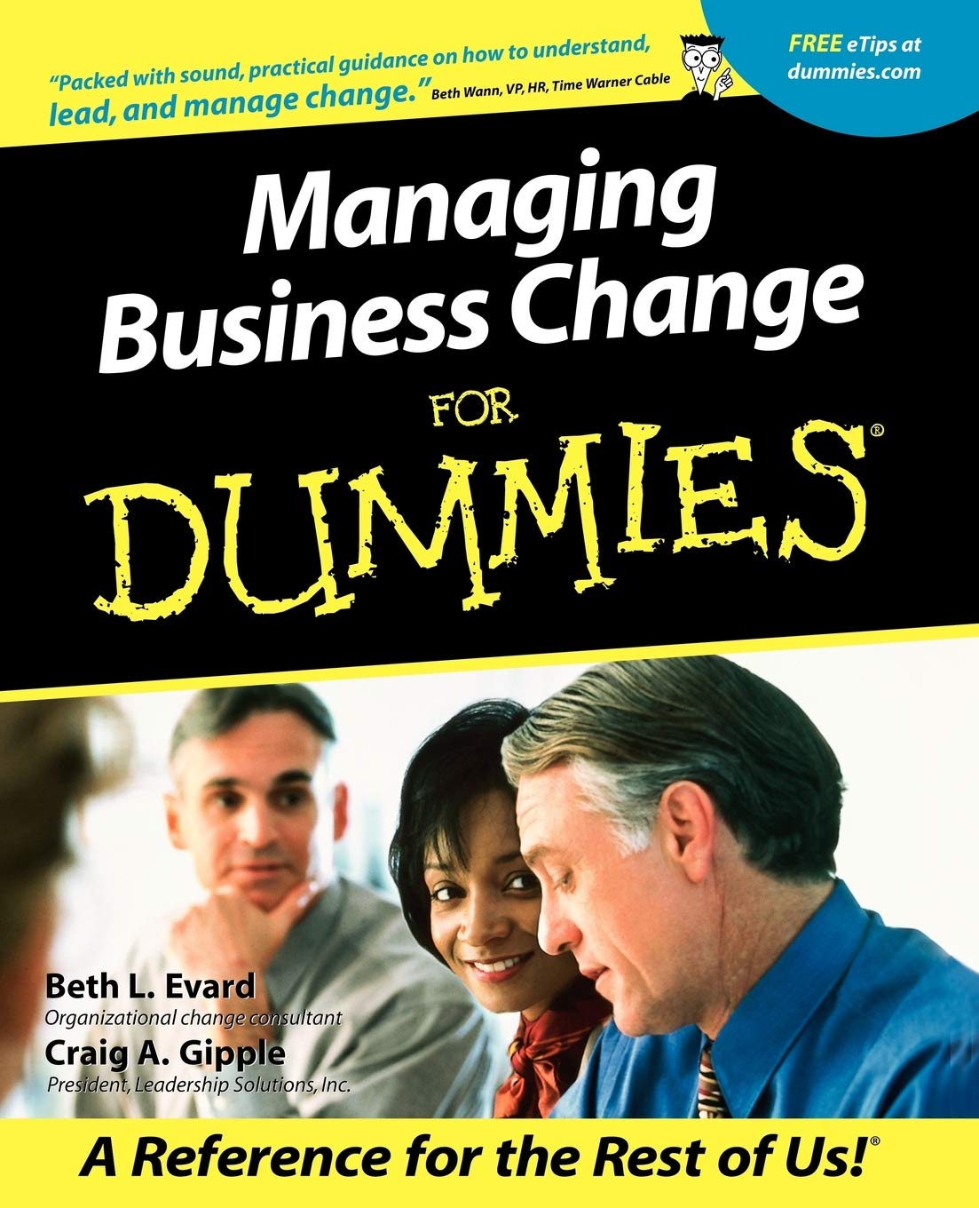 Managing Business Change For Dummies cover