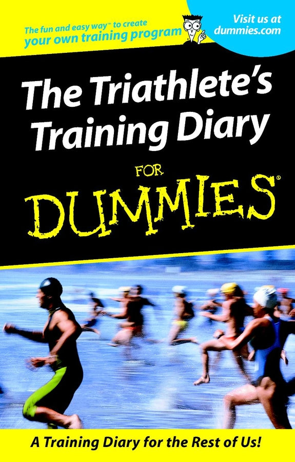 The Triathlete's Training Diary For Dummies cover