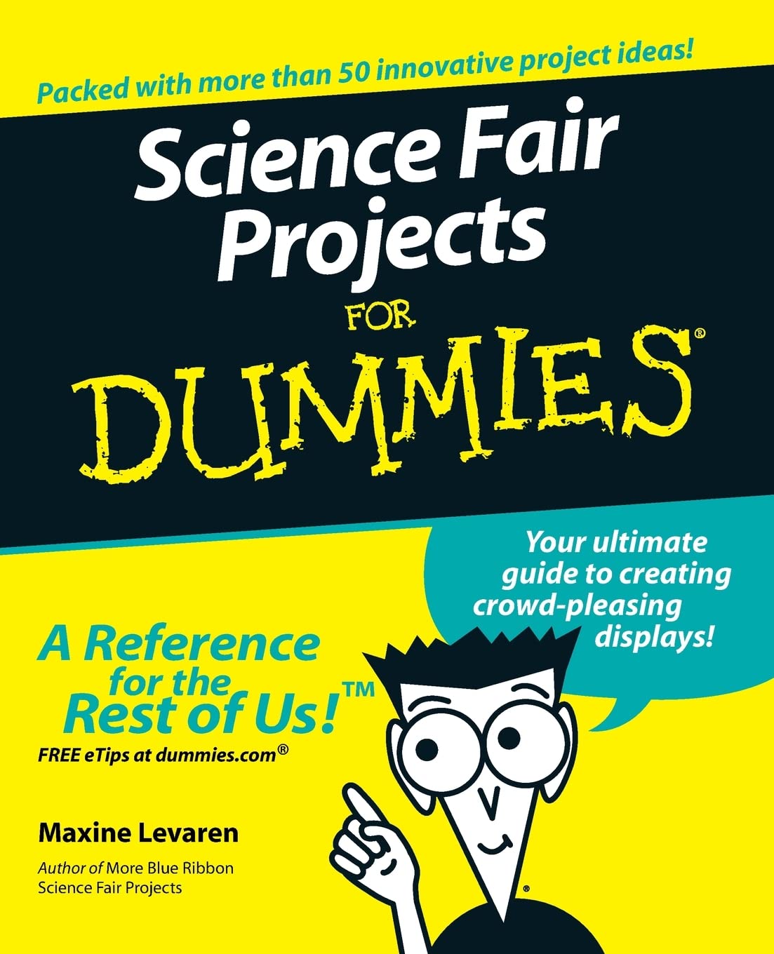 Science Fair Projects For Dummies cover