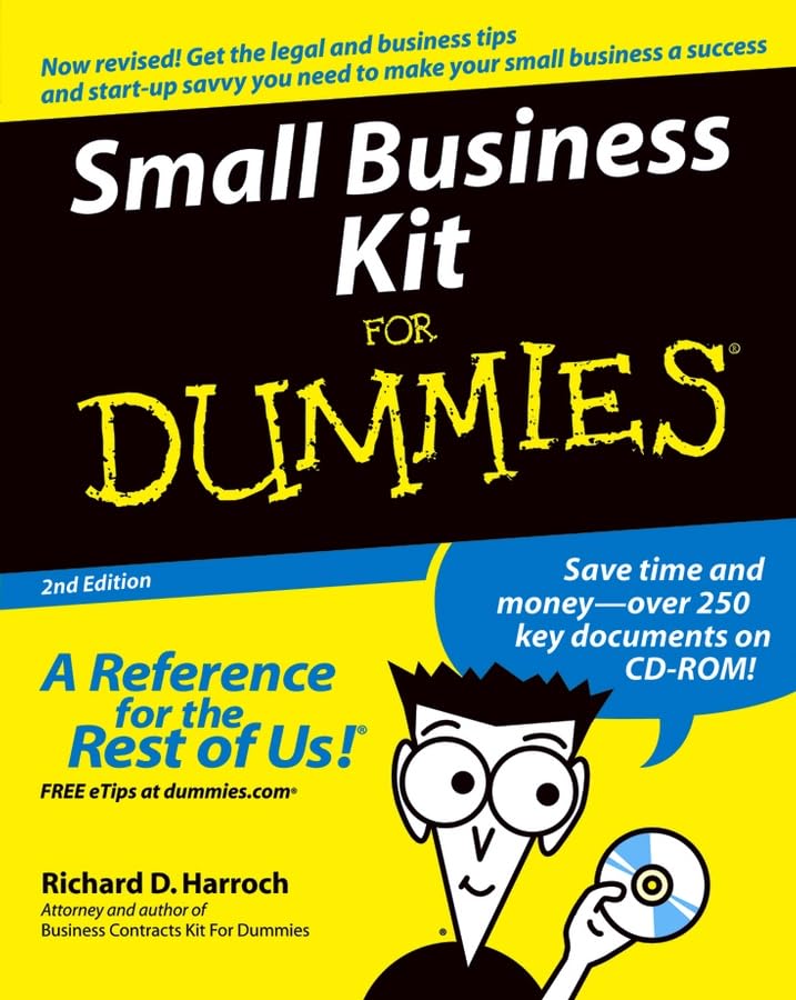 Small Business Kit For Dummies cover