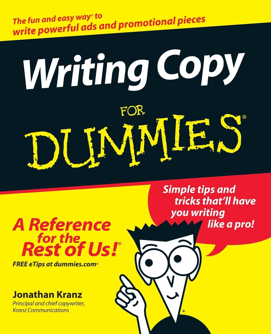 Writing Copy For Dummies cover