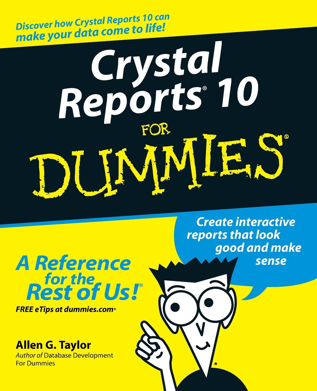 Crystal Reports 10 For Dummies cover