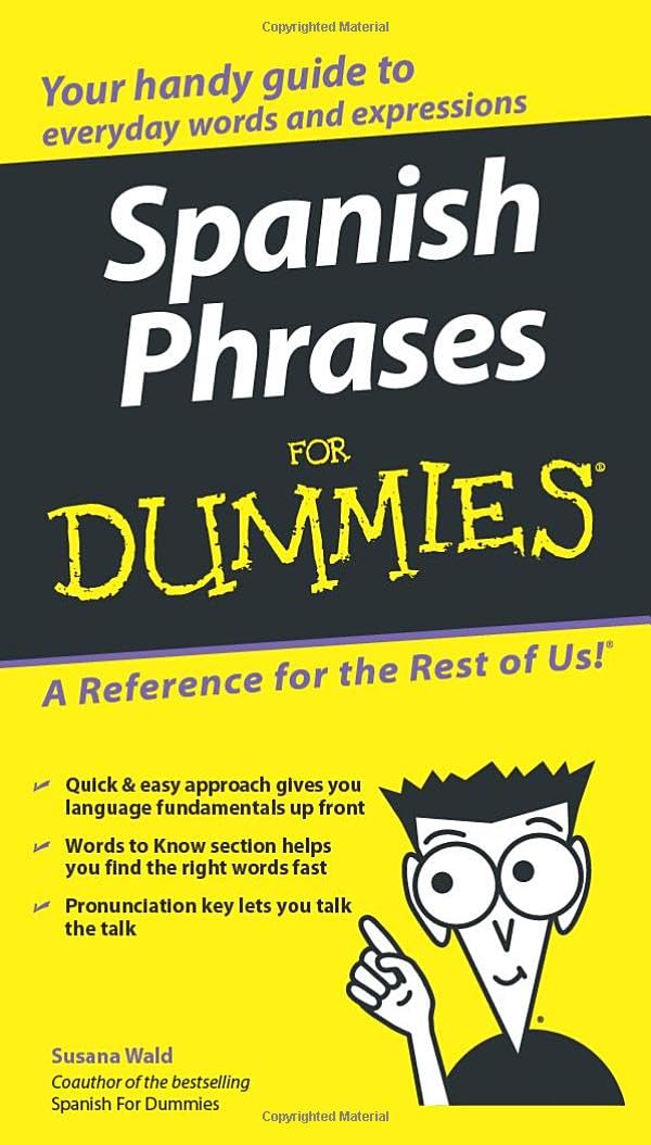 Spanish Phrases For Dummies cover