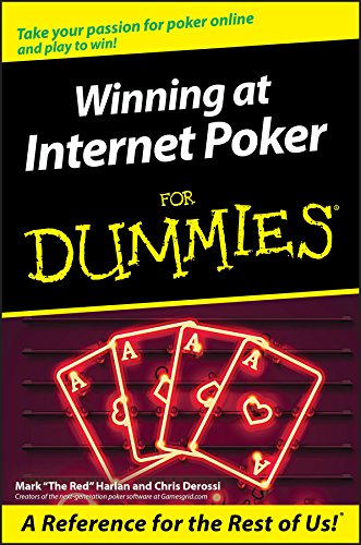 Winning at Internet Poker For Dummies cover