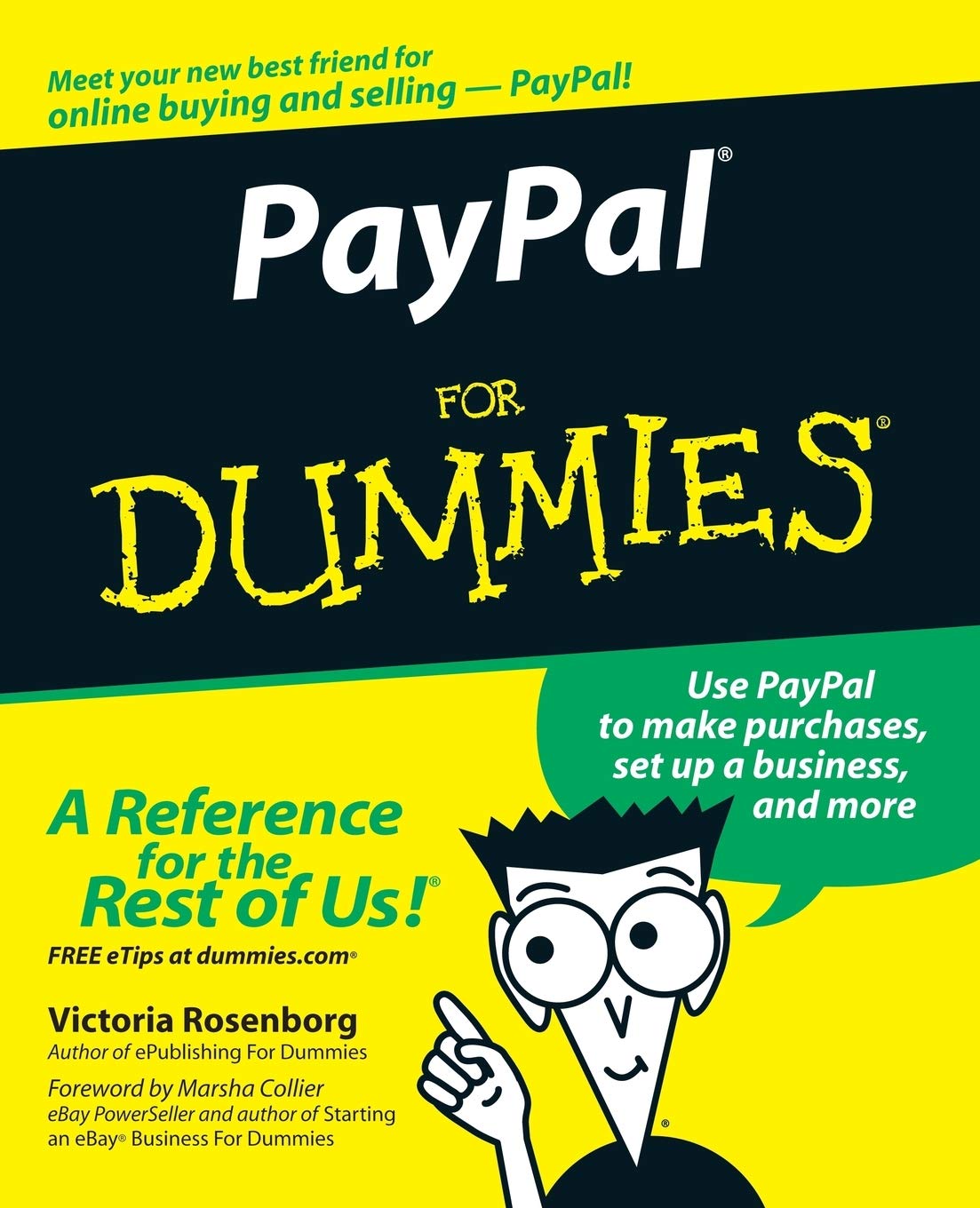 PayPal For Dummies cover