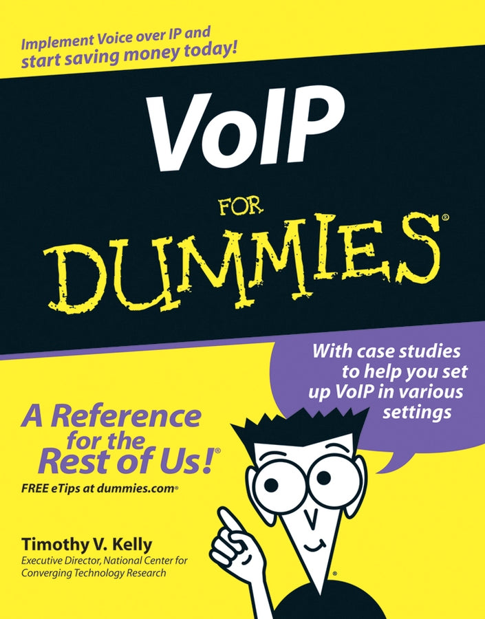 VoIP For Dummies cover