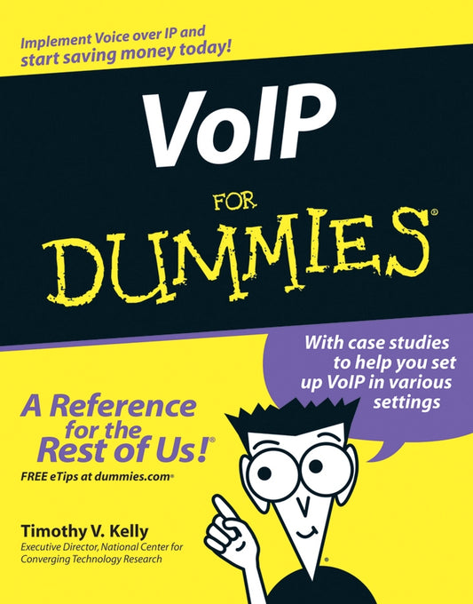 VoIP For Dummies cover
