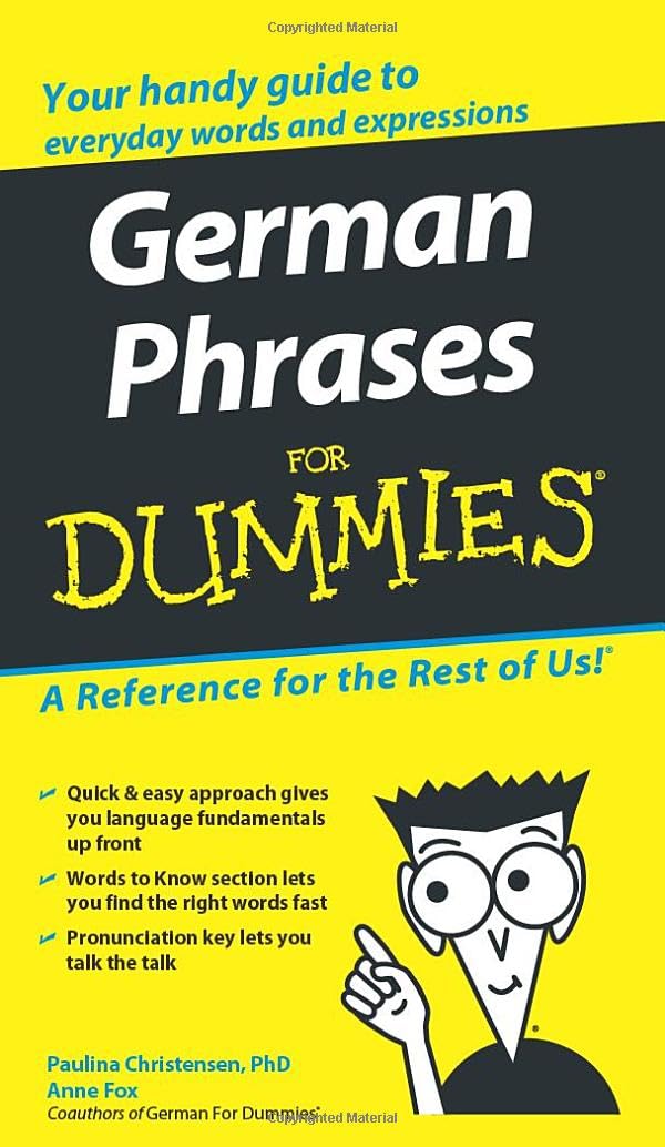 German Phrases For Dummies cover