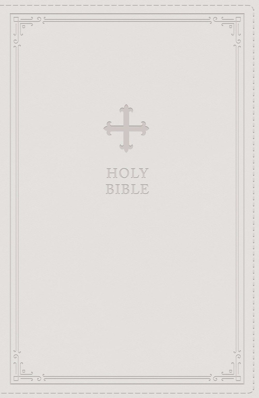 NRSV Catholic Bible Gift Edition [White]