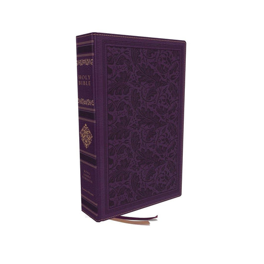 KJV Sovereign Collection Bible, Personal Size, Red Letter Edition, Comfort Print: Holy Bible, King James Version [Purple]