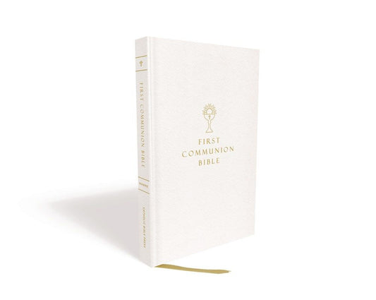 NABRE New American Bible Revised Edition Catholic Bible First Communion: New Testament [White]