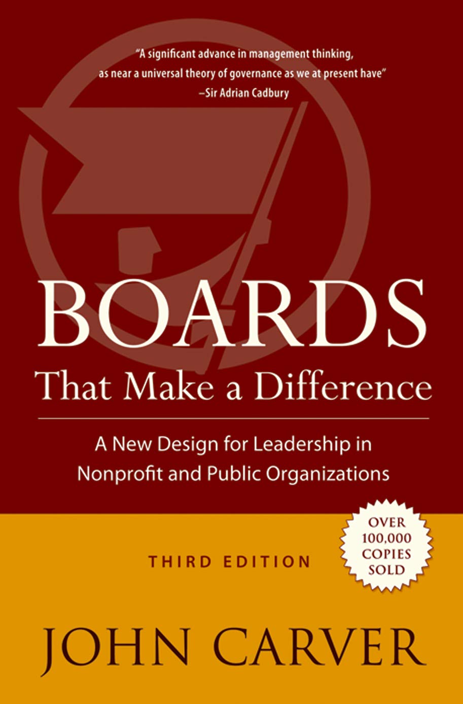 J-B Carver Board Governance Series cover