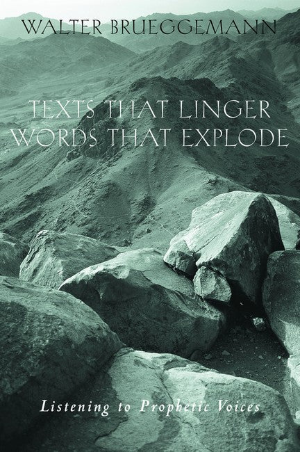Texts That Linger, Words That Explode cover