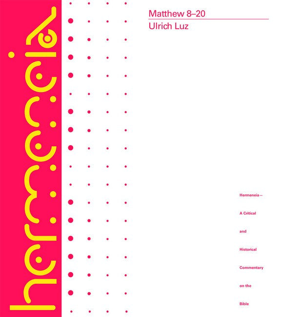 Matthew 8-20 cover