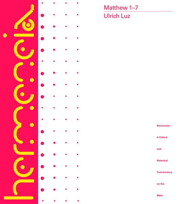 Matthew 1-7 cover
